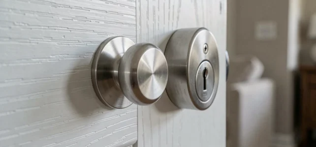 Comment choisir entre un verrou à bouton et un verrou à clé pour votre sécurité ?